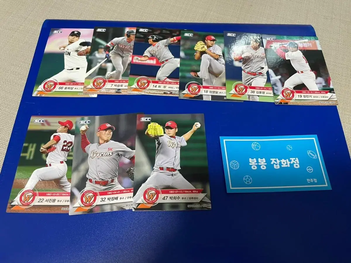 KBO 프로야구 스포츠카드 SK와이번즈